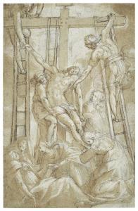 VIVIANI IL SORDO Antonio 1560-1620,Descent from the Cross,Christie's GB 2019-01-31