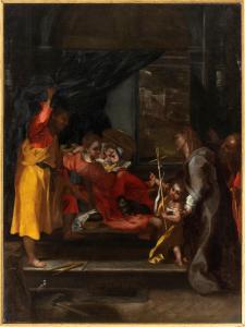 VIVIANI IL SORDO Antonio 1560-1620,Sacra Famiglia con Santa Elisabetta, San Zac,Bertolami Fine Arts 2023-11-23