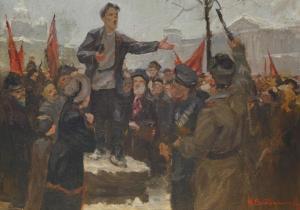 VLADIMIROV Ivan Alexeievitch 1869-1947,Agitation,Shapiro Auctions US 2023-06-15
