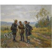 VLADIMIROV Ivan Alexeievitch 1869-1947,THE HUNT,Sotheby's GB 2008-11-25