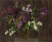 VLADIMIROVICH IOGANSON BORIS 1893-1973,Bouquet of Lilacs,1949,MacDougall's GB 2017-11-29