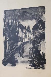 VLAMINCK EUGENE,two figures in a street,Lawrences of Bletchingley GB 2021-07-20