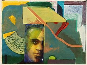 VLASEK HAILS doris 1938-2004,abstract figural,1960,Ripley Auctions US 2023-10-07