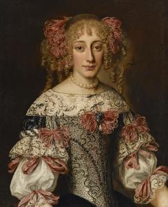 VOET Jakob Ferdinand 1639-1700,A portrait of an elegant lady,1700,Bonhams GB 2014-05-07