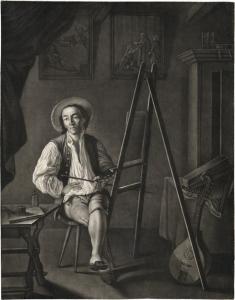 VOGEL Bernhard 1683-1737,Ein Maler in seinem Atelier,Galerie Bassenge DE 2023-06-07