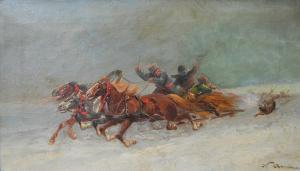 VOGT Armin 1800-1900,EUROPEAN HORSE SCENE,Leonard Joel AU 2017-03-09