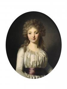 VOILLE Jean Louis 1744-1796,PRESUMED PORTRAIT OF PRINCESS TATYANA YUSUPOVA (17,Sotheby's 2019-06-26