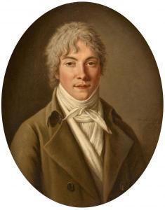 VOIRIOT Guillaume 1713-1799,Portrait de jeune homme à ,1799,Artcurial | Briest - Poulain - F. Tajan 2022-02-15