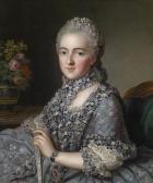 VOIRIOT Guillaume 1713-1799,Portrait of a richly dressed lady,Palais Dorotheum AT 2011-06-16