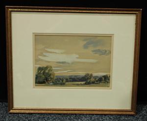 VOKES Arthur Ernest 1874-1962,Evening on the Downs,Bamfords Auctioneers and Valuers GB 2020-11-18