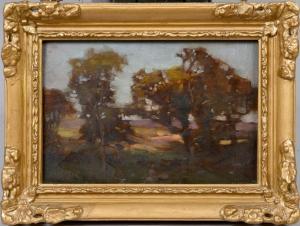 VOKES Arthur Ernest 1874-1962,landscape with trees in foreground,Tring Market Auctions GB 2020-02-28