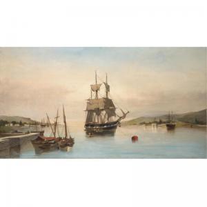 VOLANAKIS Constantinos 1837-1907,ARRIVING IN A HARBOUR,Sotheby's GB 2007-11-14