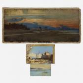 VOLK Stephen A. Douglas,Seascapes (three works),1871,Rago Arts and Auction Center 2022-06-02