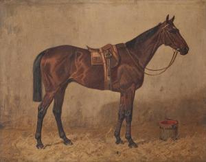 volkers fritz 1868-1944,Pferd im Stall,1918,Hargesheimer Kunstauktionen DE 2011-09-17
