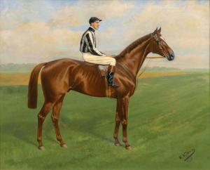 VOLKERS Karl 1868-1949,The Derby Winner Orient,Stahl DE 2023-06-23