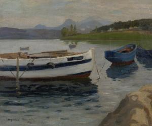 VOLKONSKY Maria Vladimirovna 1875-1960,River Boats,1920,MacDougall's GB 2023-12-05