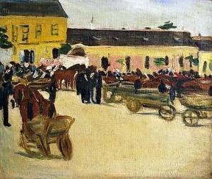 VOLKOV VALERY 1928-2020,Street scene,Inter-Art Budapest Auctions HU 2013-05-30