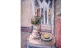 VOLOVICK Lazare 1902-1977,chaise avec un vase de fleurs,Boisgirard & Associés FR 2004-03-15