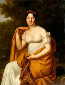 VOLPELIERE L.P. Julie 1785-1842,portrait de femme au c,1818,Artcurial | Briest - Poulain - F. Tajan 2007-04-19