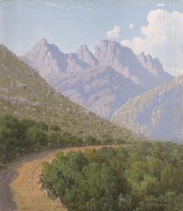 VOLSCHENK Jan Ernst Abraham,Approaching Mitchell's Pass to Ceres,1932,Strauss Co. 2024-03-11