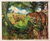 von AHRENS Carl Henry 1863-1936,Jaguar (Sud Amérique ),Artprecium FR 2017-06-28