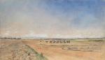 VON ALT RUDOLPH 1812-1905,Marching Of The Festetics Cavalry At Balatongyörök,1889,Pinter 2023-10-04