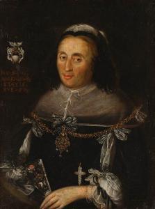 von BLOCK Benjamin 1631-1690,Porträt einer Hofdame,1668,Hargesheimer Kunstauktionen DE 2014-03-15