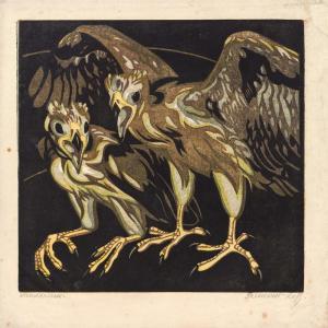 von BRESSLERN ROTH Norbertine 1891-1978,Adler,im Kinsky Auktionshaus AT 2014-01-28