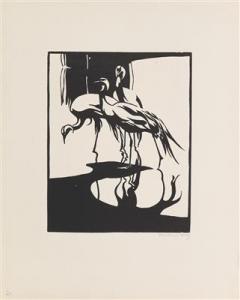 von BRESSLERN ROTH Norbertine 1891-1978,Drei Kraniche [Three cranes],Palais Dorotheum AT 2018-11-07