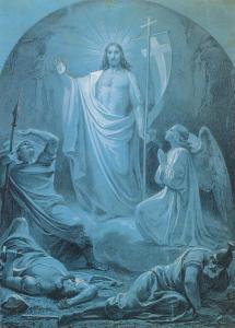 von DESCHWANDEN Melchior Paul 1811-1881,The Resurrection,Galerie Koller CH 2018-06-26