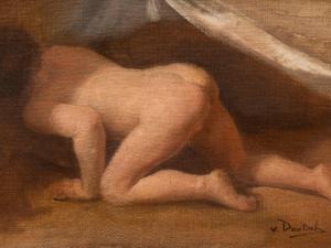 VON DEUTSCH Rudolf Friedrich 1835,Back View of a Nude,Auctionata DE 2016-04-19