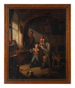 von ENHUBER Karl 1811-1867,Interior Genre Scene,Hindman US 2022-05-05