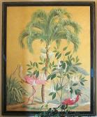 VON GRONE antoinette,An oil on canvas jungle scene,2000,Bonhams GB 2008-10-12