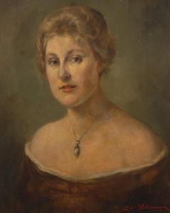 VON HALLAVANYA Emilie 1874-1960,Damenporträt,Wendl DE 2019-10-24