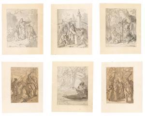 von HECKEL August 1824-1883,A set comprising ten drawings, presumably designs,1866,Palais Dorotheum 2022-09-28