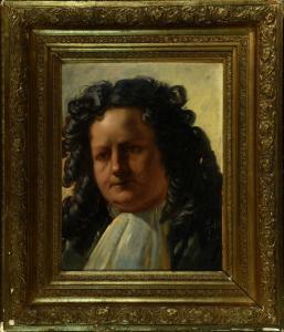von HECKEL August 1824-1883,Bildnis eines Mannes mit Allongeperücke,1763,Allgauer DE 2023-01-13