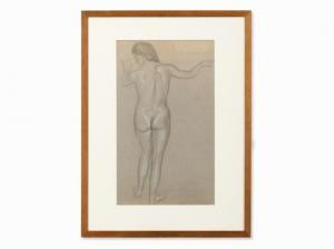 Von HOFMANN Ludwig 1861-1945,Standing Nude from Behind,1900,Auctionata DE 2015-09-23