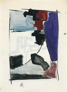 VON HUNDEBERG Jurgen 1922-1996,Abstrakte Komposition mit Farbfeldern,Winterberg Arno DE 2020-10-17