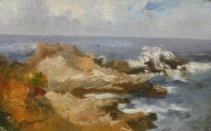 von JANDA Hermine 1854-1925,Seascape on a calm day,Golding Young & Co. GB 2021-05-26