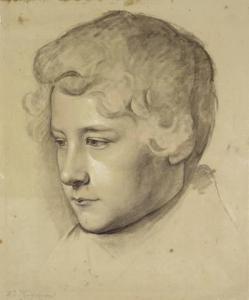 von KÜGELGEN Wilhelm 1802-1867,PORTRAIT OF A YOUNG MAN,Villa Grisebach DE 2011-11-23