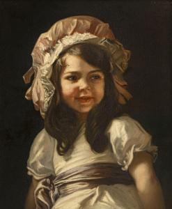 VON KAULBACH Friedrich August 1850-1920,Hilde, die Tochter des Künstlers,1907,Nagel DE 2025-05-14