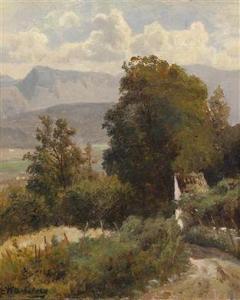 von KIRCHSBERG Ernestine 1857-1924,Kleine Landschaft,Palais Dorotheum AT 2010-09-22