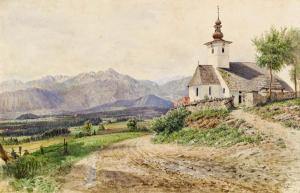 von KRATZER Carl 1827-1903,Kranzlhofen bei Velden,1869,im Kinsky Auktionshaus AT 2011-03-29
