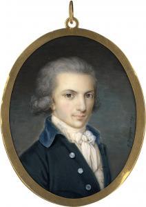 VON KUGELGEN Franz Gerhard 1772-1820,Portrait des kaiserlich-russischen Hofju,1799,Galerie Bassenge 2023-11-30
