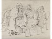 von LEOPRECHING Marquard, freiherr 1839-1897,Familie am Speisetisch.,Hampel DE 2012-06-20