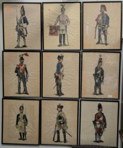 von LOOZ CORSWAREM Walter 1874-1946,Prussian Military Costume Studies,Nadeau US 2021-07-17