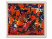 VON LORSCH Sandro 1919-1992,Abstract Composition in Red,Auctionata DE 2015-08-21
