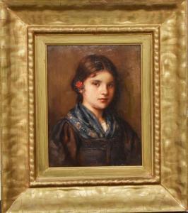 von MÜLLER Emma 1859-1925,Porträt eines Mädchens,Scheublein Art & Auktionen DE 2023-05-12