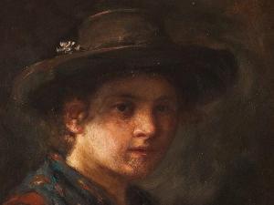 von MÜLLER Emma 1859-1925,Portrait of a Tyrolean Girl,Auctionata DE 2014-04-10