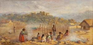 VON MEYERN Ellen 1865-1918,Early Maori Settlement,1904,Webb's NZ 2013-02-26